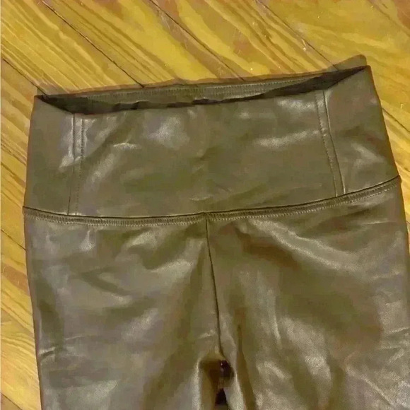 Bagatelle Liquid Leggings High Rise Faux Leather Pants - Size S - Picture 4 of 7